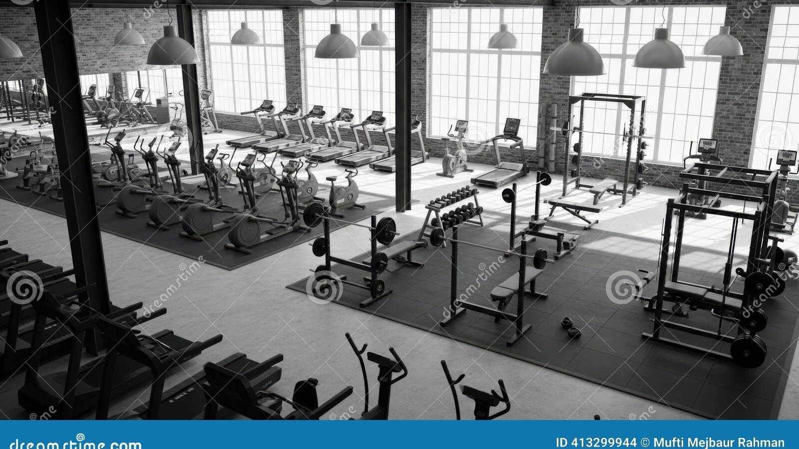 FitZone weights and cardio area